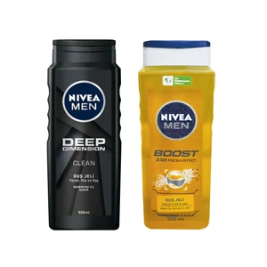 شامپو مو و بدن نیوآ مدل DEEP And BOOST حجم 500  میلی لیتر مجموعه 2 عددی