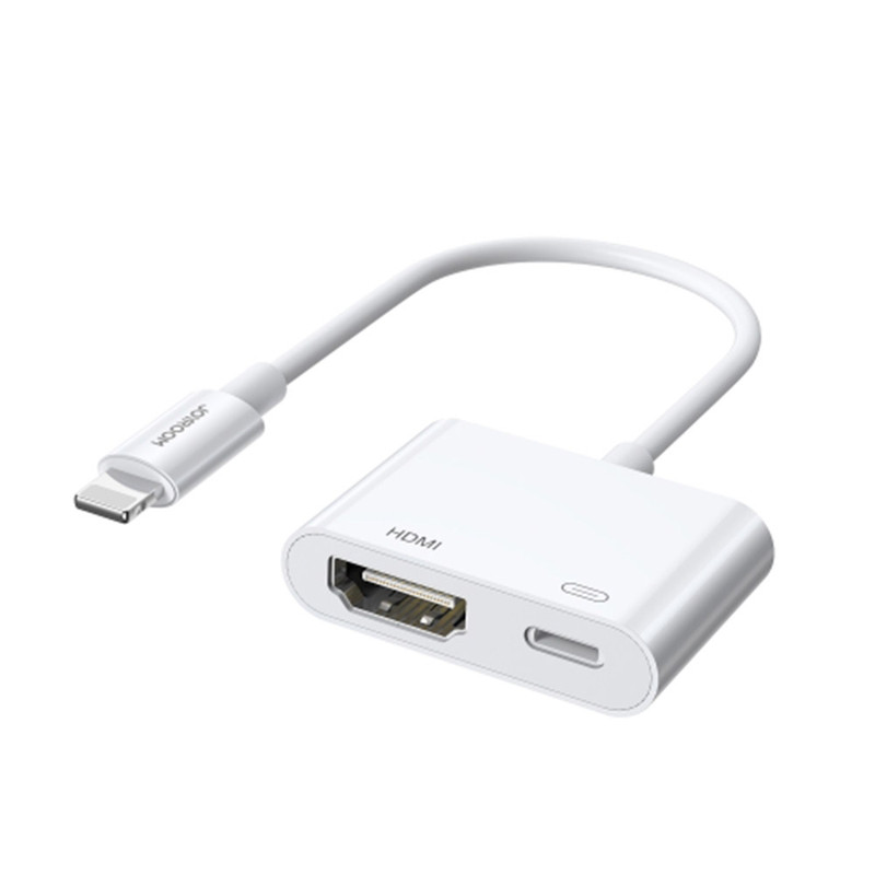 مبدل لایتنینگ به لایتنینگ / HDMI جوی روم مدل S-H141