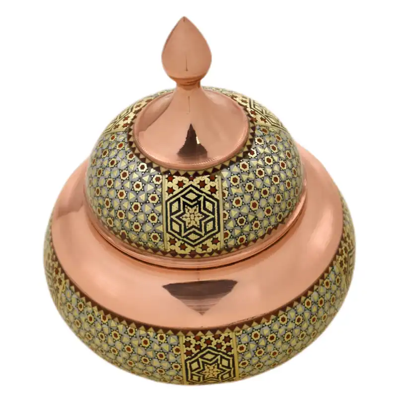 قندان خاتم کاری کد 20