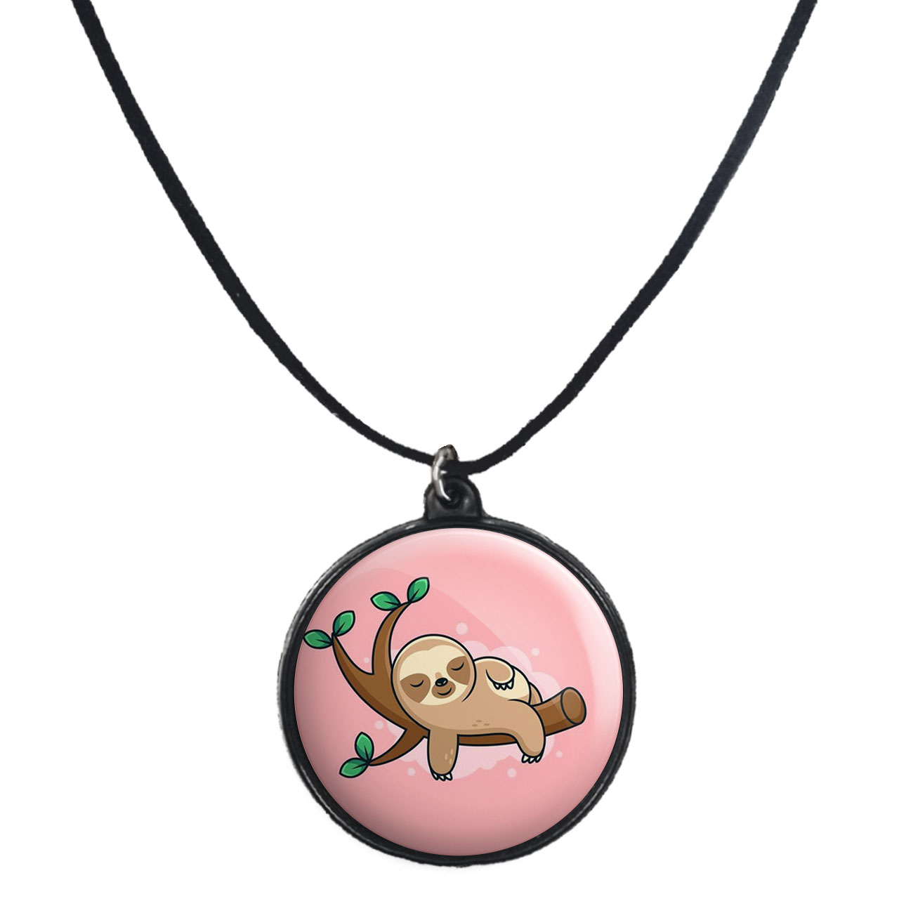 گردنبند پرمانه طرح حیوانات کیوت کد pmb.21396 مدل دو طرفه