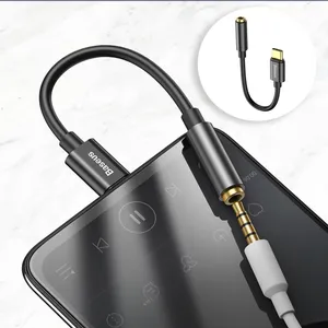  مبدل USB-C به AUX باسئوس مدل CATL54-01 