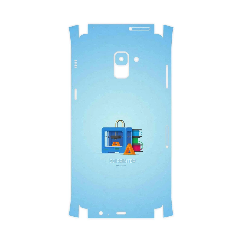 برچسب پوششی ماهوت مدل 3D Printer-FullSkin مناسب برای گوشی موبایل سامسونگ Galaxy A8 Plus 2018