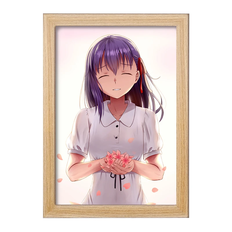 تابلو خندالو مدل ساکورا انیمه فیت استی نایت Fate Stay Night  کد 22808