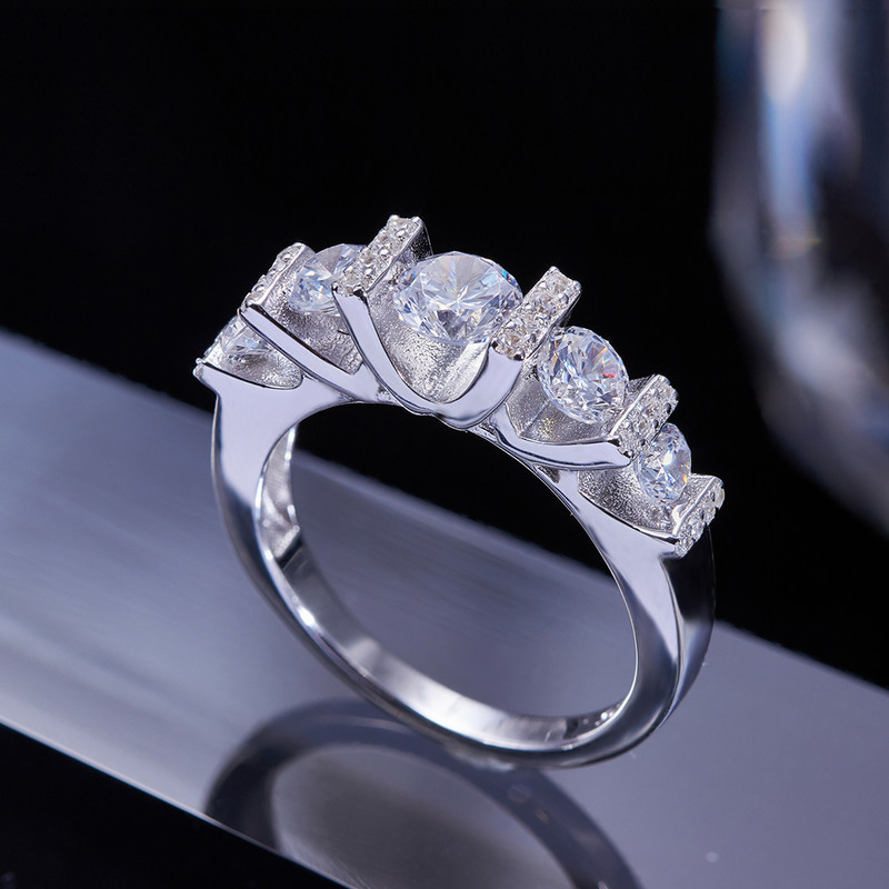 انگشتر نقره زنانه کوبیک مدل QR-4703