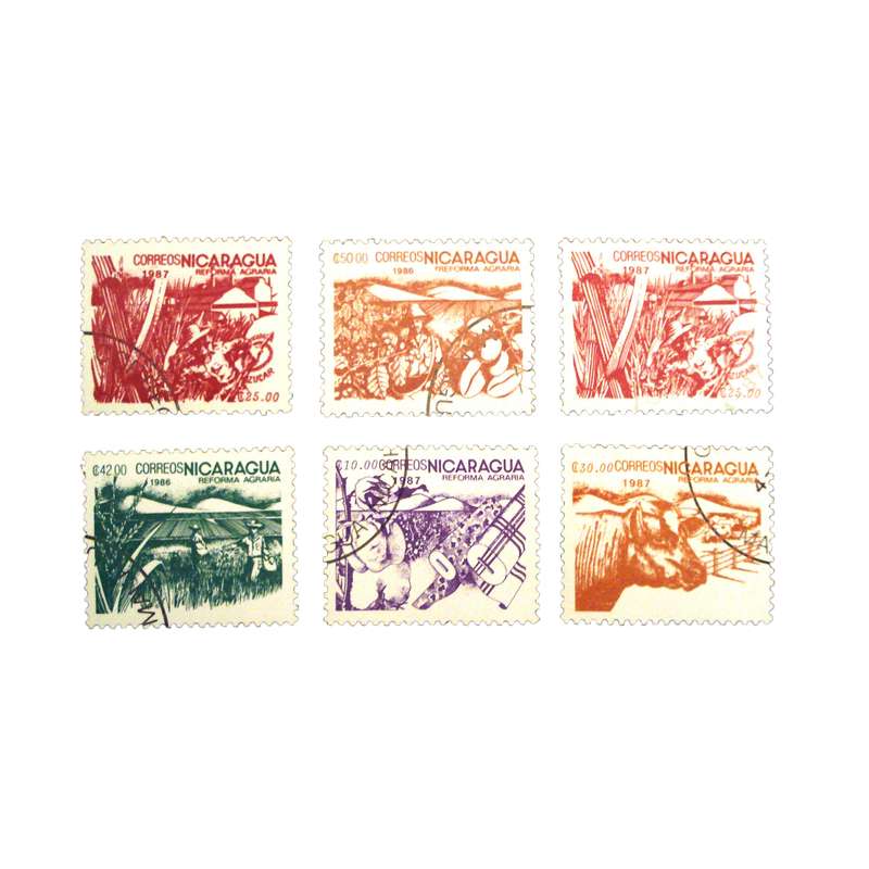 تمبر یادگاری مدل ملل کد DS1695 مجموعه 6 عددی