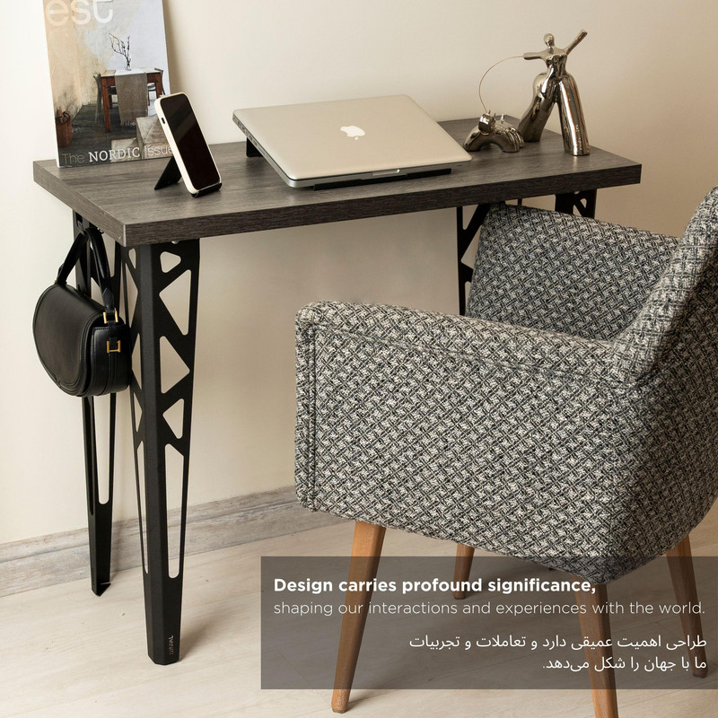 میز تحریر دینیال مدل هندسی کد DN9045