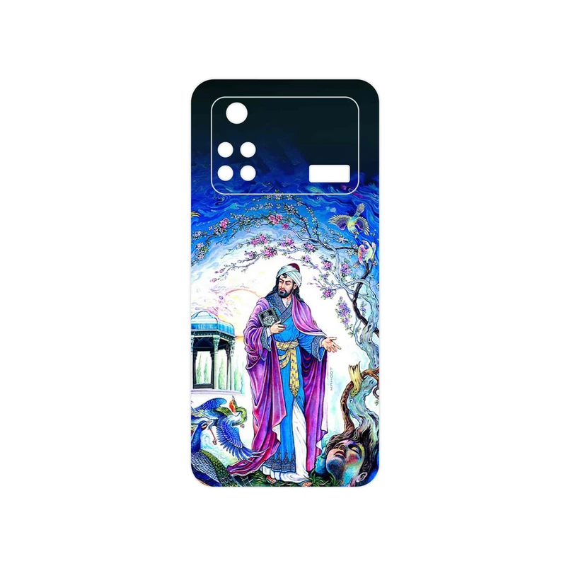برچسب پوششی ماهوت مدل Hafiz مناسب برای گوشی موبایل شیائومی Poco M4 Pro 4G
