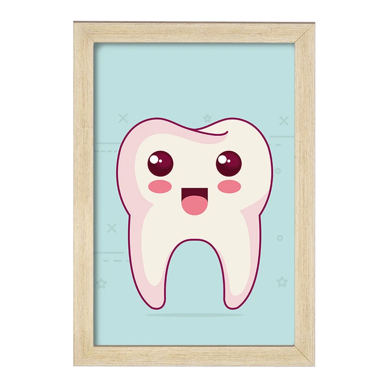 تابلو خندالو مدل دندان و دندان پزشکی کودکانه کد 36757