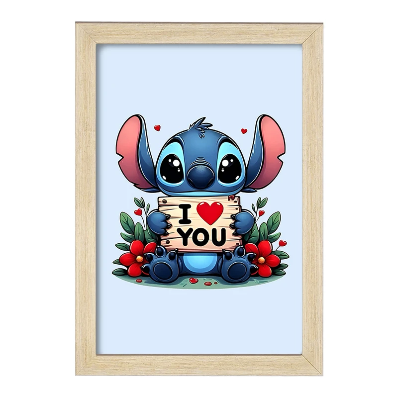 تابلو خندالو مدل استیچ (Stitch) کد F7176