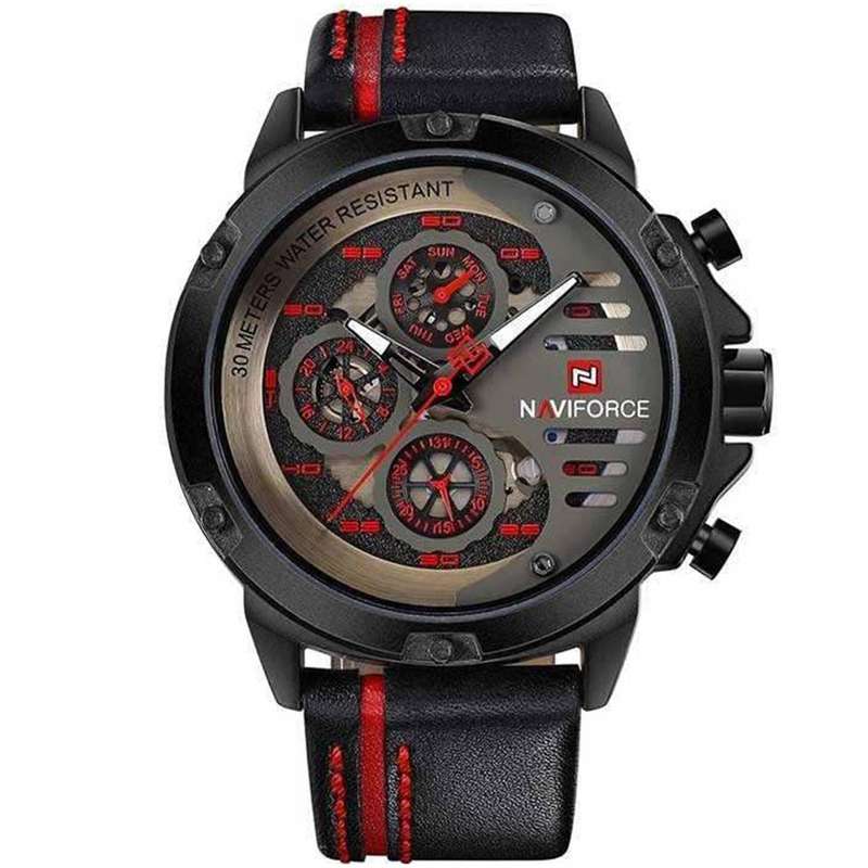 ساعت مچی عقربهای مردانه نیوی فورس مدل nf9110 ساعت مچی عقربهای مردانه نیوی فورس مدل nf9110