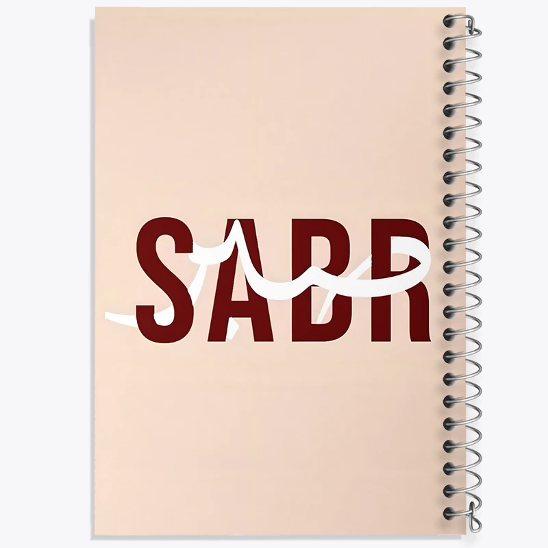 دفتر شطرنجی 50 برگ خندالو طرح صبر کد F5008