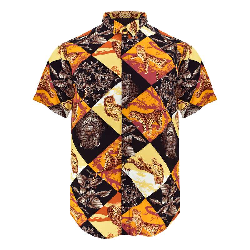 پیراهن آستین کوتاه مردانه مدل M2609