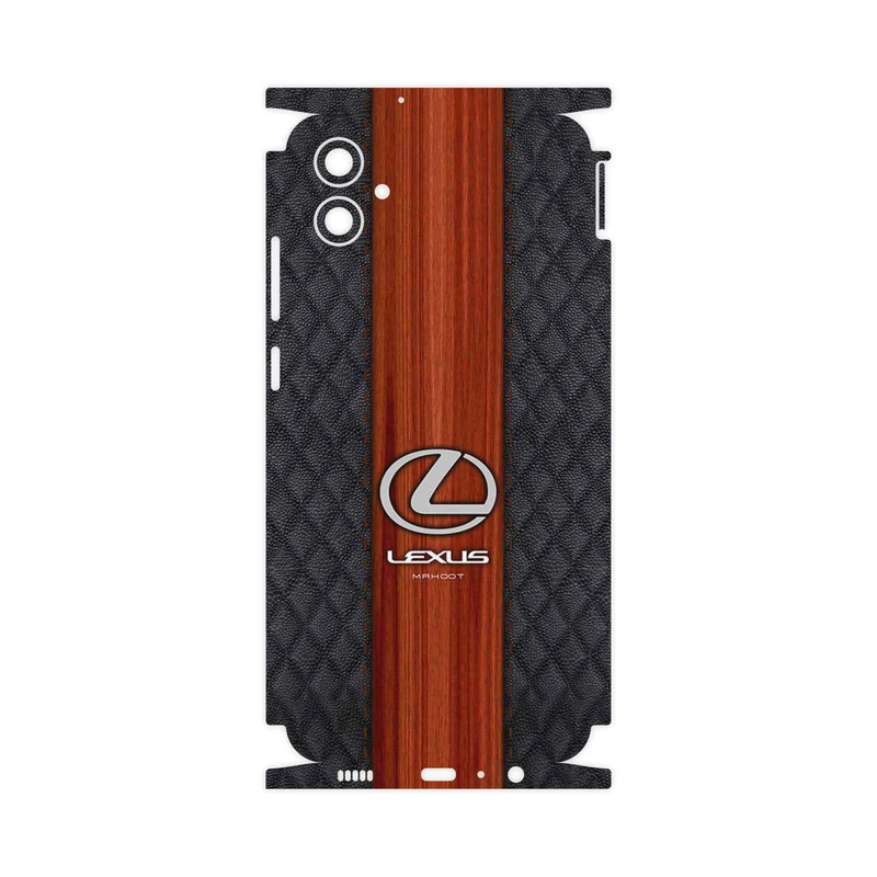 برچسب پوششی ماهوت مدل Lexus_Logo-FullSkin مناسب برای گوشی موبایل سامسونگ Galaxy F04