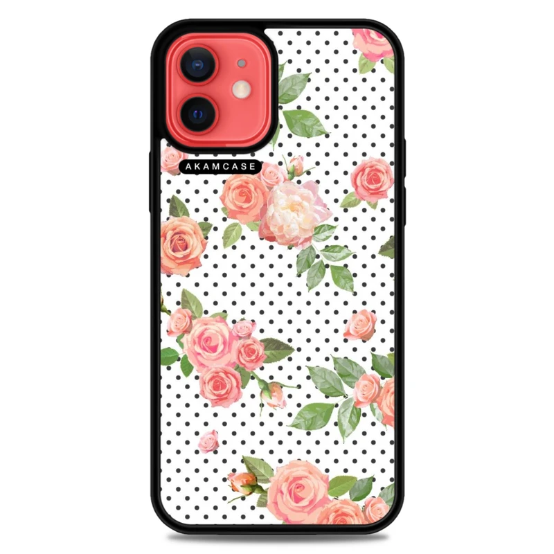 کاور آکام مدل AMC-WA12-FLOWERS5 مناسب برای گوشی موبایل اپل iPhone 12