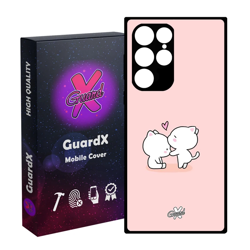 کاور گارد ایکس طرح عشق مدل Glass10373 مناسب برای گوشی موبایل سامسونگ Galaxy S23 Ultra