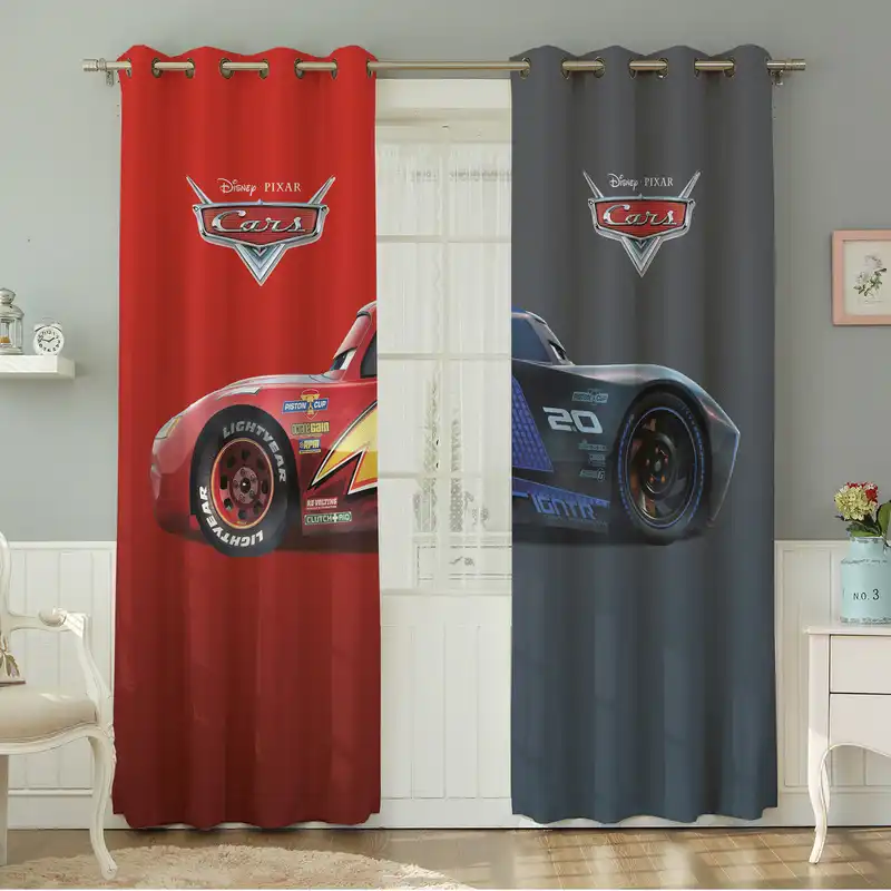 پرده نیروانا طرح   کودک مدل مخمل کد 8159 سایز 140×280 سانتی متر