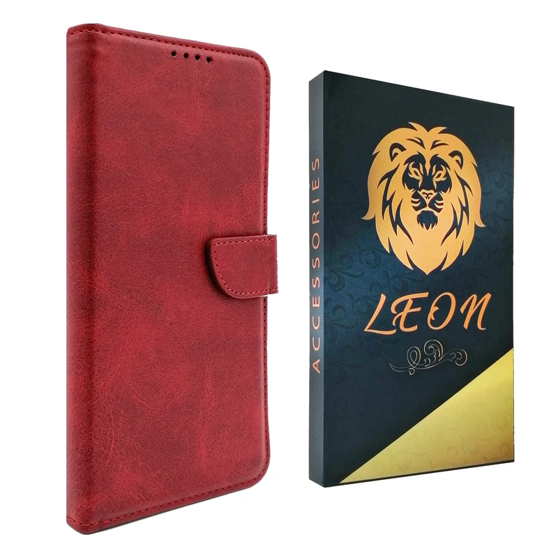کیف کلاسوری لئون مدل Borsa مناسب برای گوشی موبایل شیائومی Redmi Note 10 Pro / Note 10 Pro Max