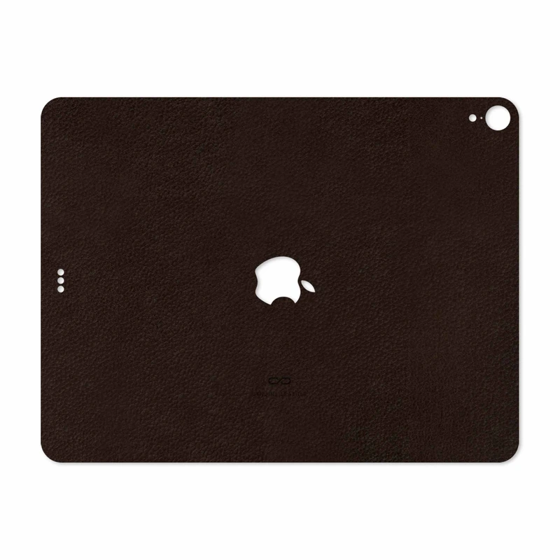برچسب پوششی ماهوت مدل Dark-Brown-Leather مناسب برای تبلت اپل iPad Pro 12.9 (GEN 3) 2018 A2014