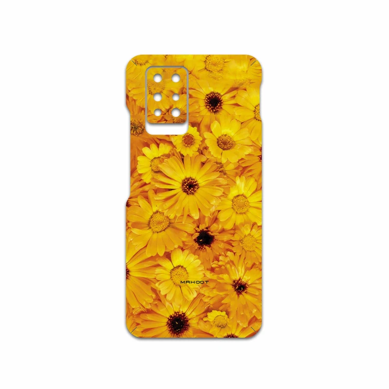 برچسب پوششی ماهوت مدل Yellow-Flower مناسب برای گوشی موبایل اینفینیکس Note 10 Pro
