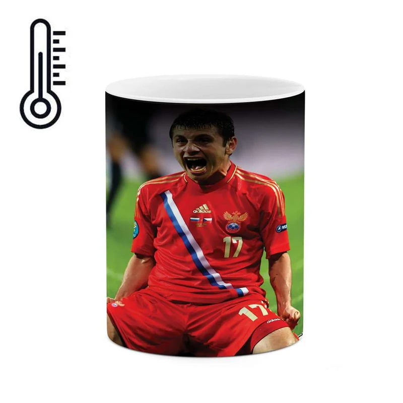 ماگ حرارتی کاکتی مدل فوتبالیست کد mgh10013