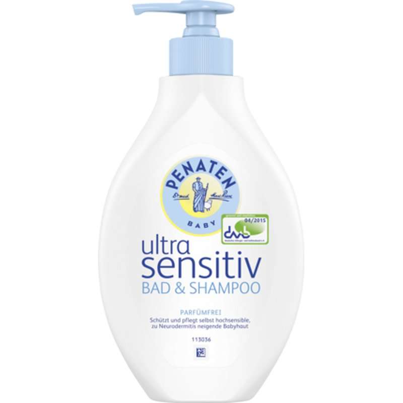 شامپو سر و بدن پناتن مدل sensitive حجم 400 میلی لیتر