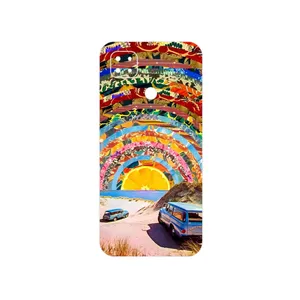 MAHOOT Collage of Orange Sky Cover Sticker for Xiaomi Poco C31