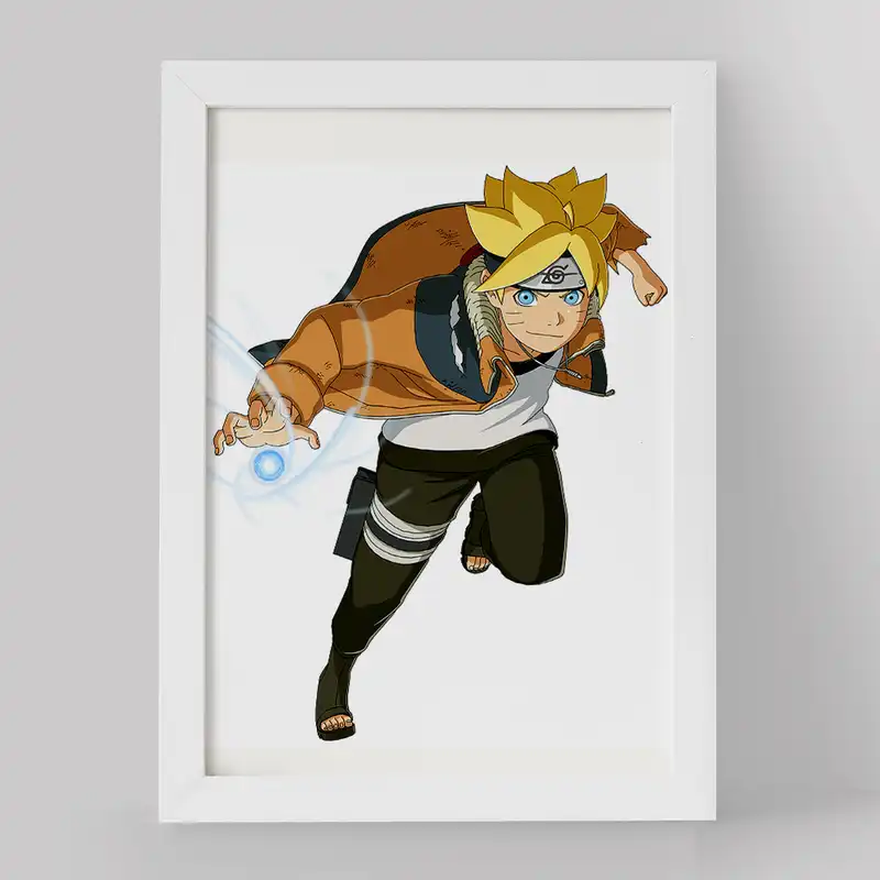 تابلو خندالو مدل بوروتو اوزوماکی انیمه بوروتو کد 15722