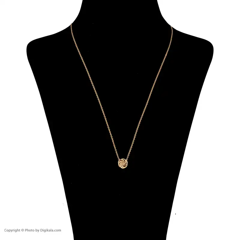 گردنبند طلا 18 عیار زنانه پرسته مدل WN1010