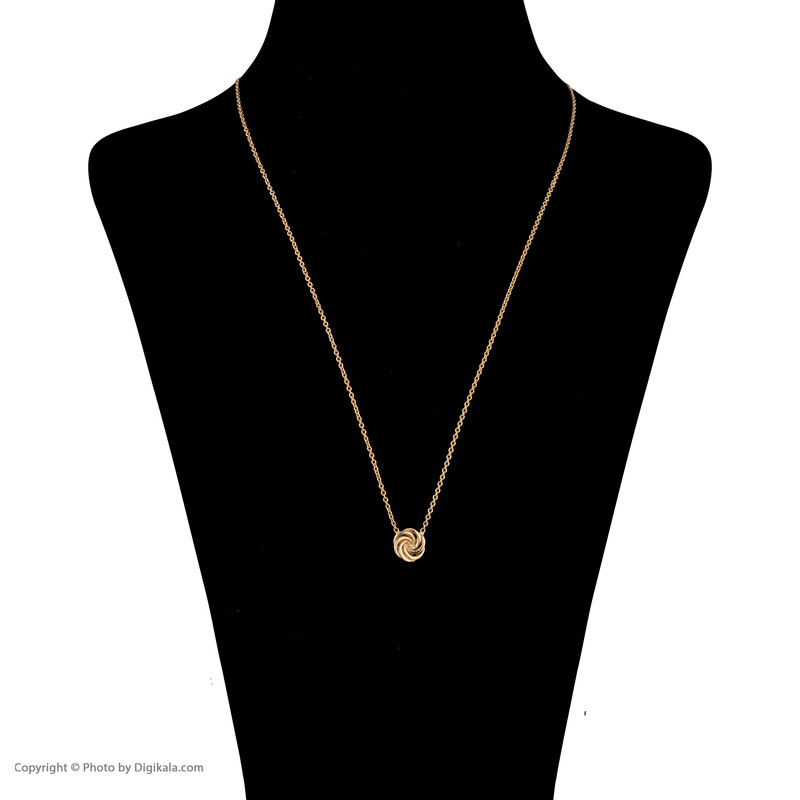 گردنبند طلا 18 عیار زنانه پرسته مدل WN1010