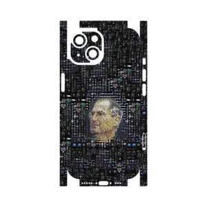 MAHOOT Collage of Steve Jobs 2-FullSkin Cover Sticker for Apple iPhone 15