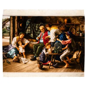  فرش دستباف دیوارکوب سی پرشیا مدل کانون خانواده کد 902791