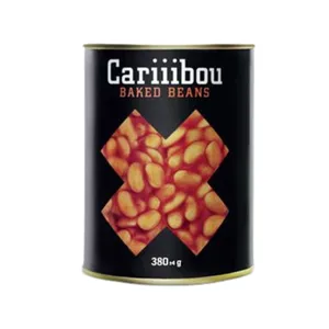 کنسرو لوبیا چیتی در سس گوجه فرنگی کاریبو - 380 گرم