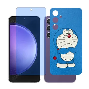 Glass Together model Anti-blue Screen Protector Suitable for Samsung Galaxy S23 FE Mobile Phone with Back cover sticker