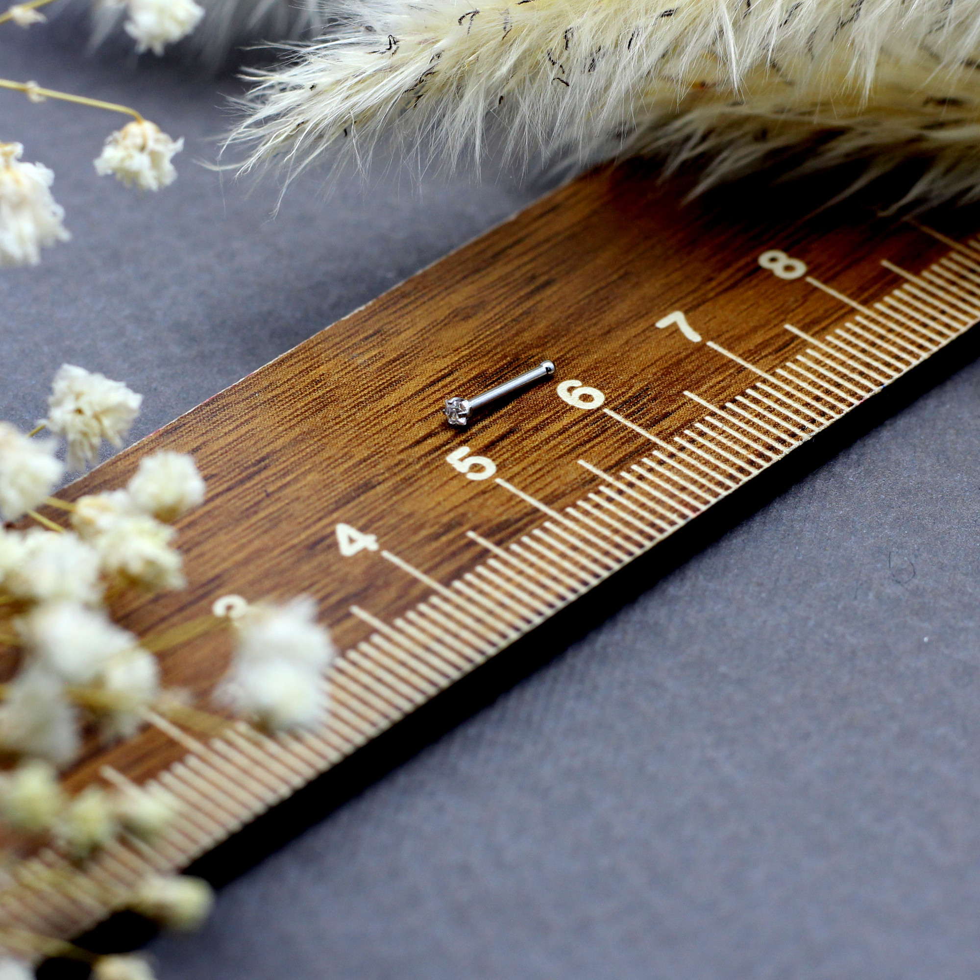 پیرسینگ بینی زنانه پایتخت مدل PS1017_A پیرسینگ بینی زنانه پایتخت مدل PS1017_A