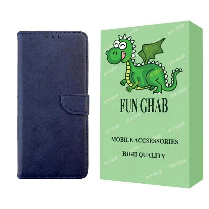 کیف کلاسوری فان قاب مدل چرمی طرح CUT مناسب برای گوشی موبایل سامسونگ Galaxy S22 Ultra 5G