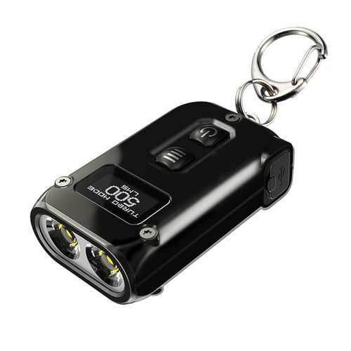 چراغ قوه دستی نایت کر مدل TINI2 SS با نور مهتابی