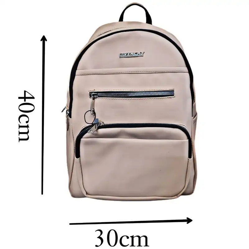 کوله پشتی زنانه مدل چرمی ساده ۰۱