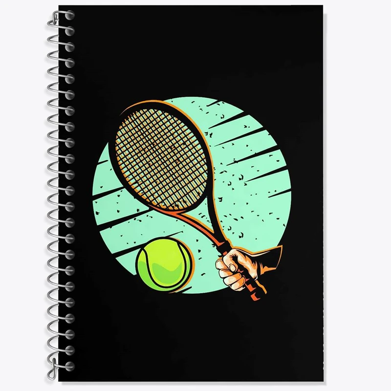 دفتر لغت 50 برگ خندالو مدل تنیس Tennis کد 26631