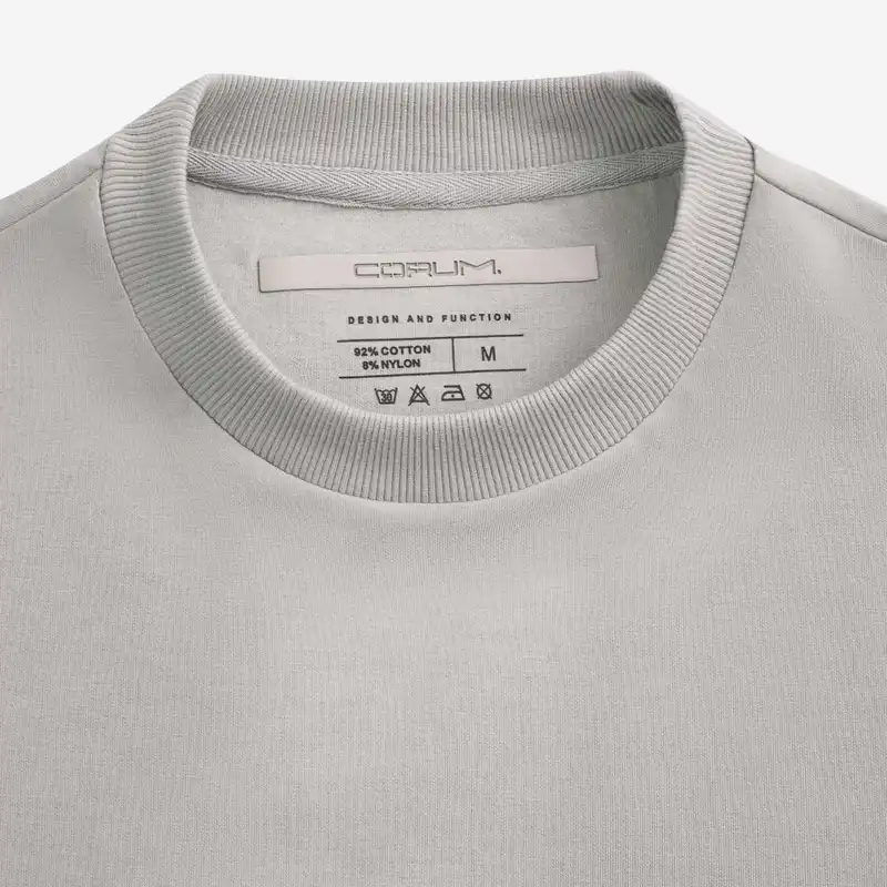 تی شرت آستین کوتاه مردانه کروم مدل یقه گرد 2410607