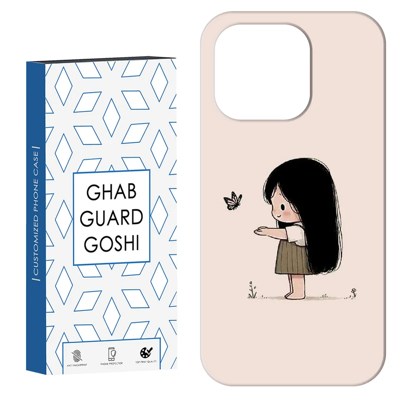 کاور قاب گارد گوشی طرح دخترانه کد Dimo-945 مناسب برای گوشی موبایل اپل  IPHONE 16 PRO MAX   