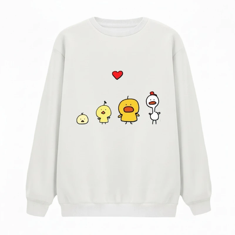 سویشرت زنانه مدل دوستان کوچک 