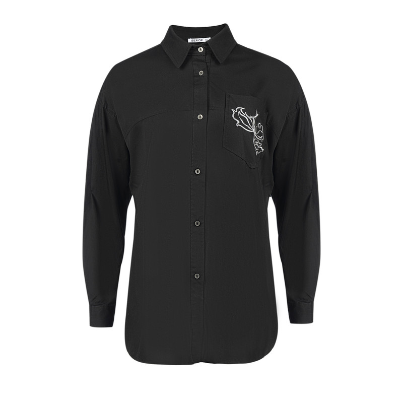 شومیز آستین بلند زنانه سرژه مدل 207348