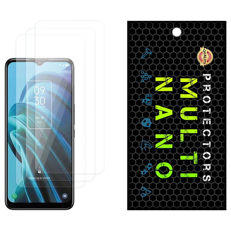محافظ صفحه نمایش مولتی نانو مدل X-S3N مناسب برای گوشی موبایل تی سی ال 30 XE 5G بسته سه عددی