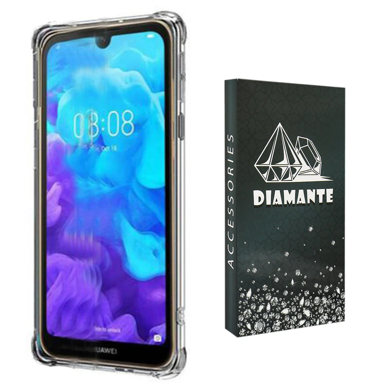 کاور دیامانته مدل Bianco Navy مناسب برای گوشی موبایل هوآوی Y5P