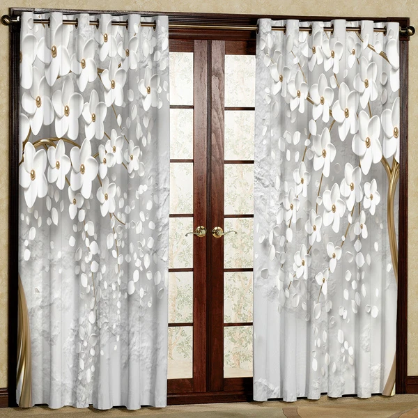 پرده مدل مخمل پانچی کد 5816 سایز 280x140 سانتی متر