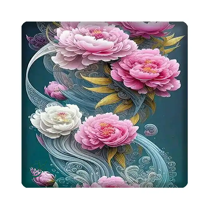 کاشی مبین ایده مدل گل kh10 کد 1402