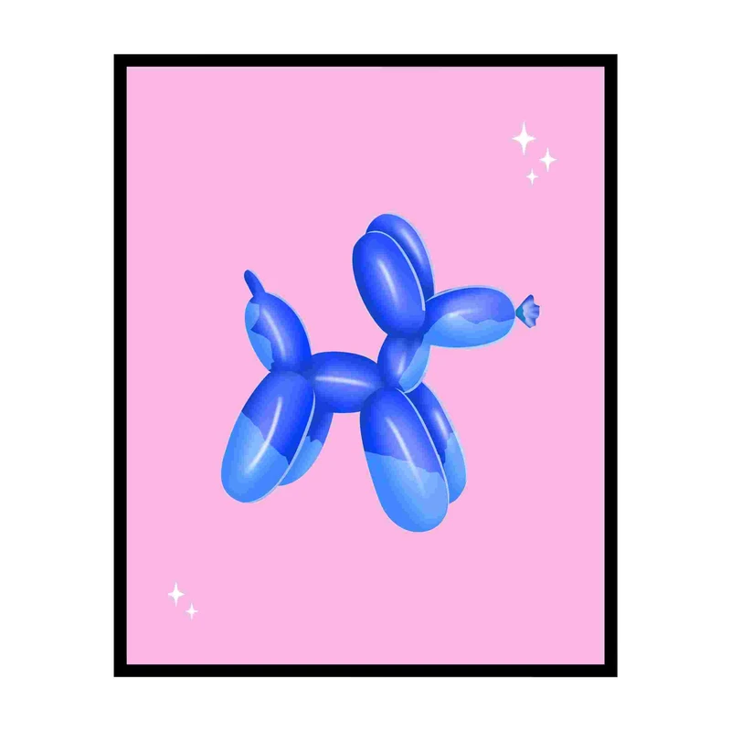 پوستر مدل سگ بادکنک