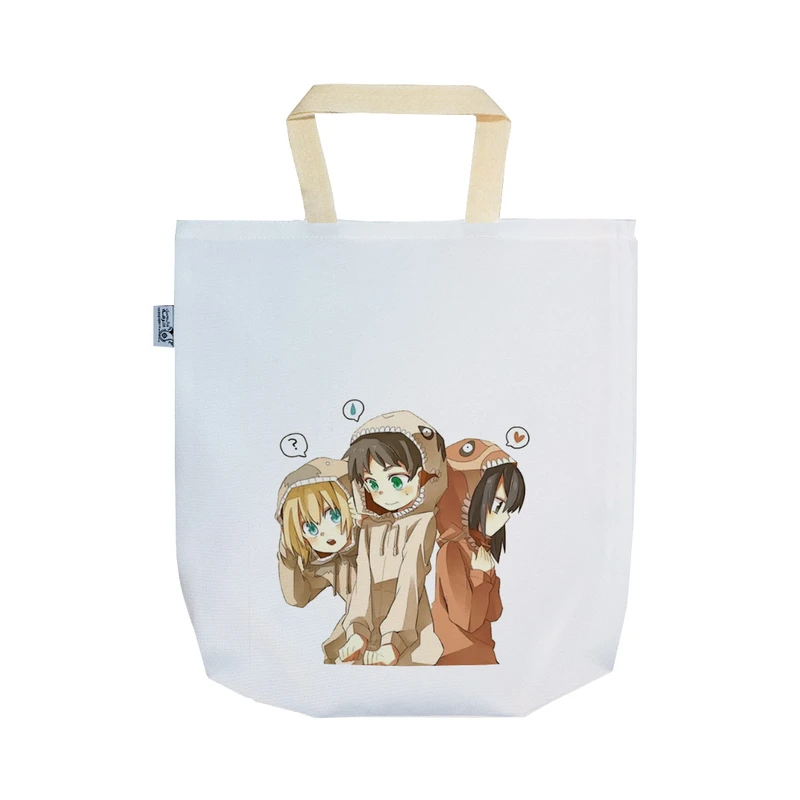 ساک خرید ترمه طراحان ایده طرح اَتک آن تایتان Attack on Titan کد strm0368 - SS