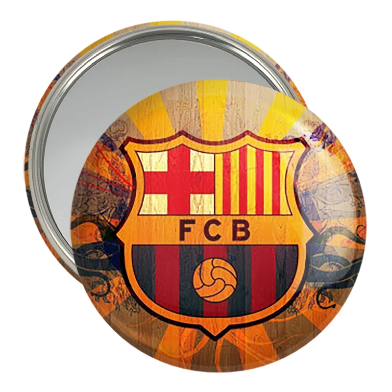 آینه جیبی خندالو مدل باشگاه بارسلونا کد 26240