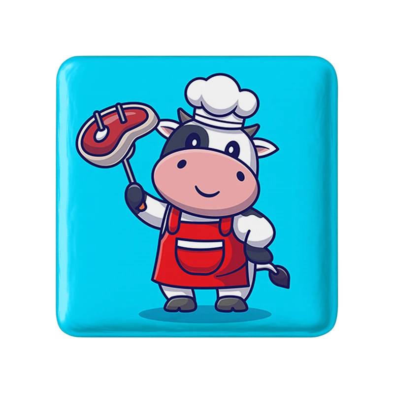 مگنت خندالو طرح گاو کد 7031